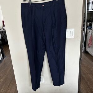 Vintage Liz Claiborne Linen blend navy Preppy size Plus 20